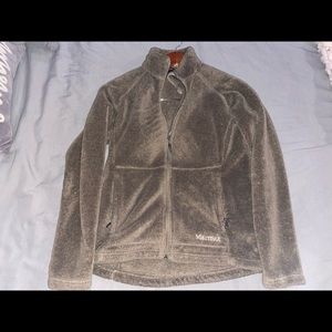 fuzzy Marmot zip-up